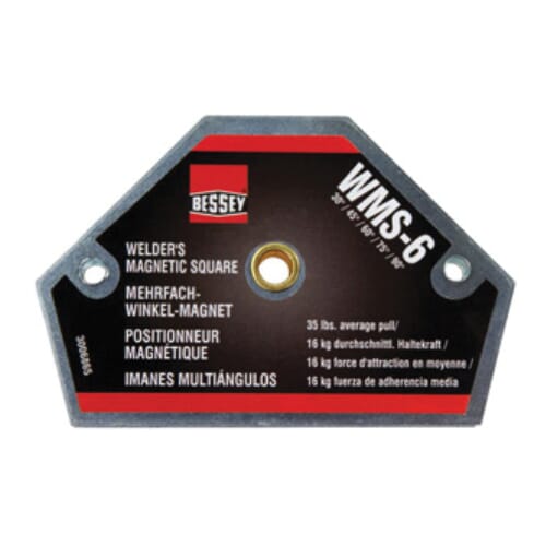 MAGNETIC SQUARE 112LB PULL Welding Miscellaneous | Bessey Tools WMS-5 BES WMS-5